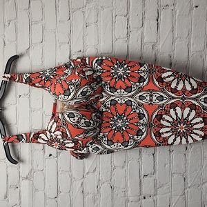 Cacique Balconette Tropical Print Tankini 44D